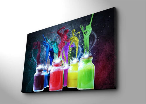 Tablou Canvas Lucinda Rainbow 70100C-031 Multicolor, 100 x 70 cm (1)