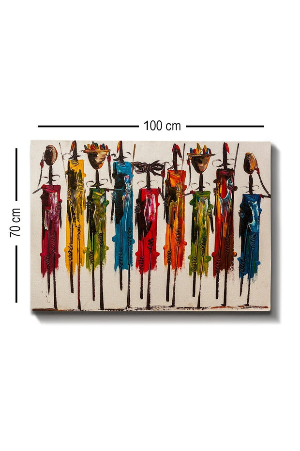 Tablou Canvas Maelys Multicolor, 100 x 70 cm (2)