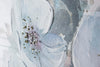 Tablou pictat manual Village ZB65A White Flowers Multicolor, 140 x 70 cm (1)