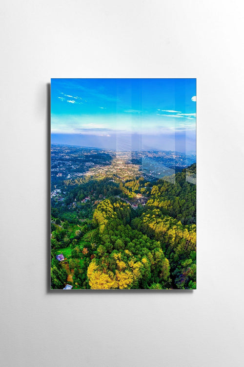 Tablou Sticla View 1171 Multicolor, 30 x 45 cm