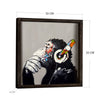 Tablou Thinking Monkey KZM670 Multicolor, 33 x 33 cm (2)