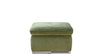 Taburet tapitat cu stofa si picioare metalice, Editis Small Velvet Verde Olive, l67xA67xH42 cm (1)