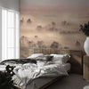 Tapet Foggy Landscape Peach Smooth VLAdiLA (1)