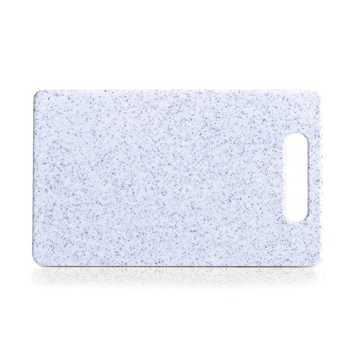 Tocator cu maner, din plastic, Granite Small Gri Deschis, L25xl15xH0,8 cm