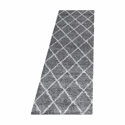 Traversa din PP Alvor 3401 Geometric Gri & AYYTPCH-ALVOR3401GREY-TRAVERSA