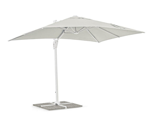 Umbrela de soare suspendata, Eden D Gri Deschis, L300xl200xH247 cm