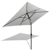 Umbrela de soare dreptunghiulara, Emi Alb, L200xl300xH240 cm