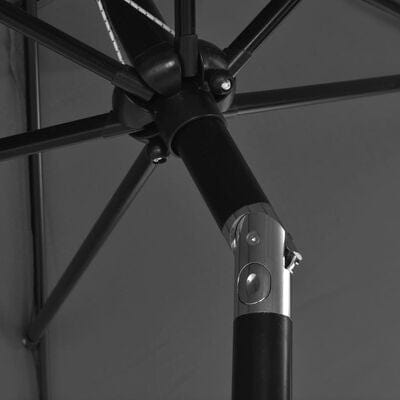 Umbrela de soare, Laila Antracit, Ø300xH245 cm (1)