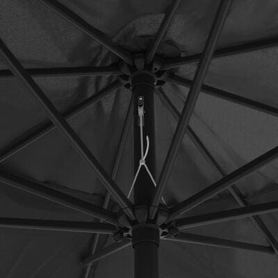 Umbrela de soare, Rais Antracit, Ø400xH267 cm (2)