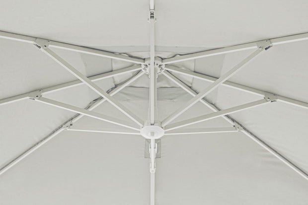 Umbrela de soare suspendata, Eden D Gri Deschis, L300xl200xH247 cm (6)