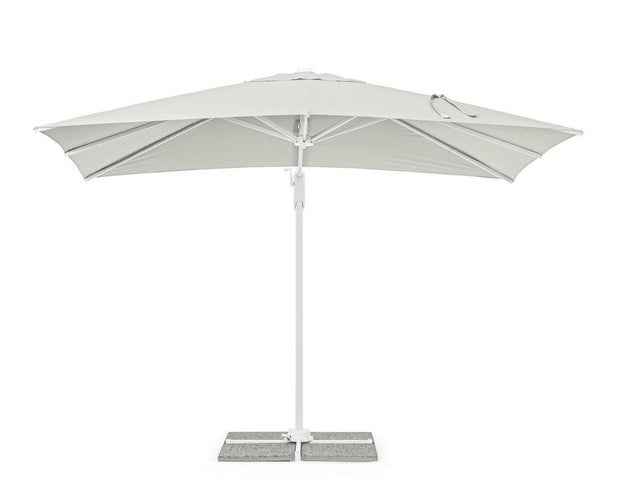 Umbrela de soare suspendata, Eden D Gri Deschis, L300xl200xH247 cm (3)