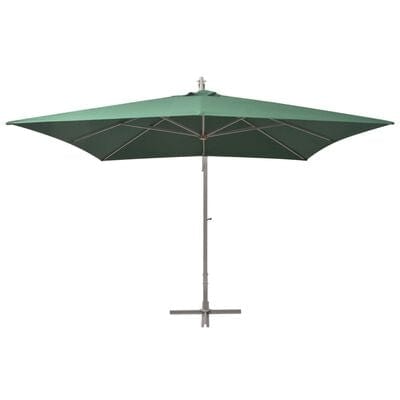 Umbrela de soare suspendata, Vea Verde, L300xl300xH290 cm (2)