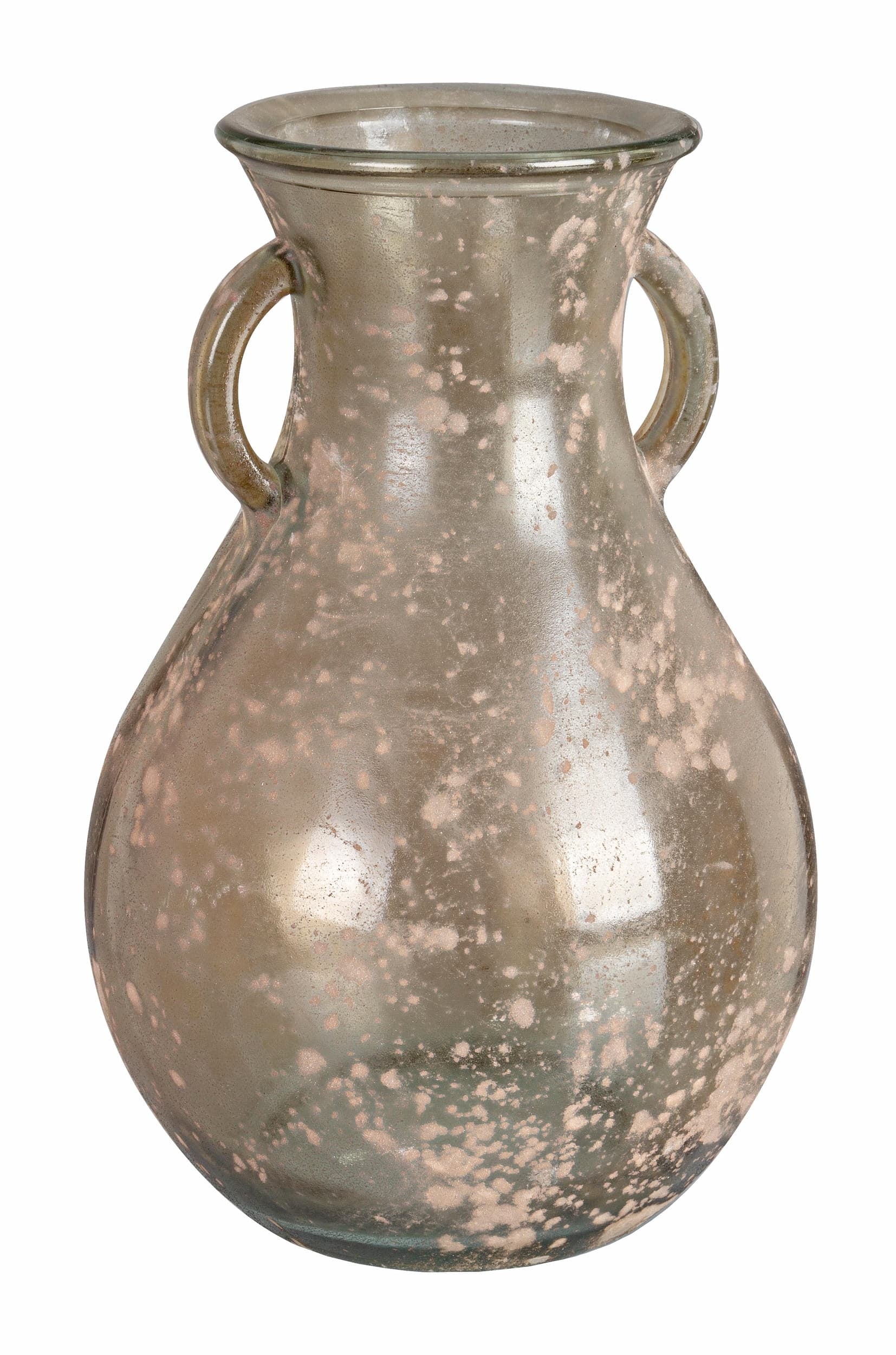 Bizzotto Maro Vaza decorativa din sticla reciclata, Arleen S, Ø16xH24 cm