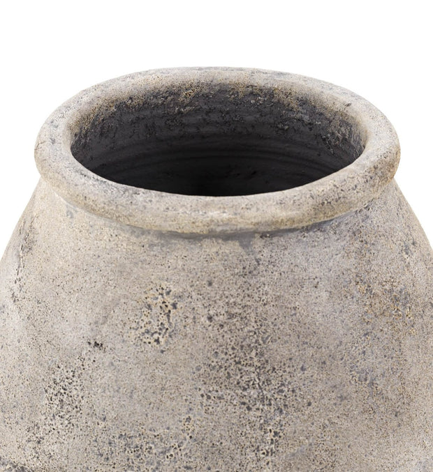 Vaza decorativa din ceramica, Apolo Gri, Ø23xH30 cm (2)