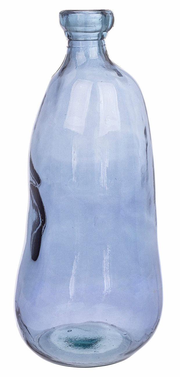 Vaza decorativa din sticla reciclata, Loopy Bottle L, Ø23xH52,5 cm (2)