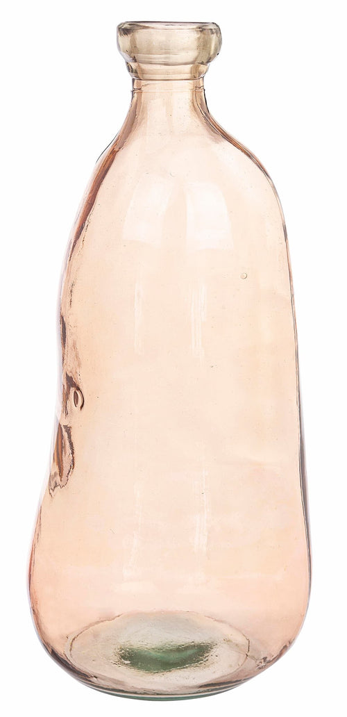 Vaza decorativa din sticla reciclata, Loopy Bottle L, Ø23xH52,5 cm (1)
