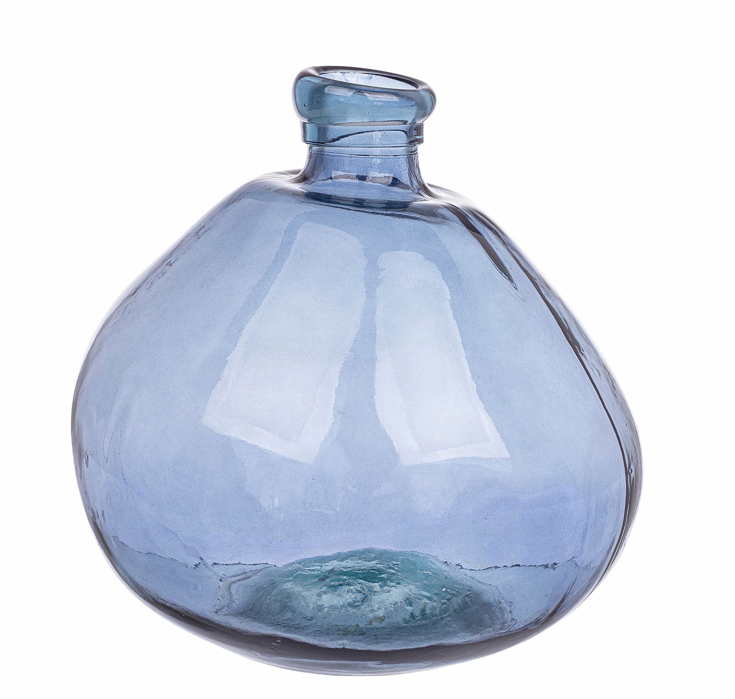 Vaza decorativa din sticla reciclata, Loopy L, Ø31,5xH32 cm (2) & BIZZZT-VASE-LOOPY-L
