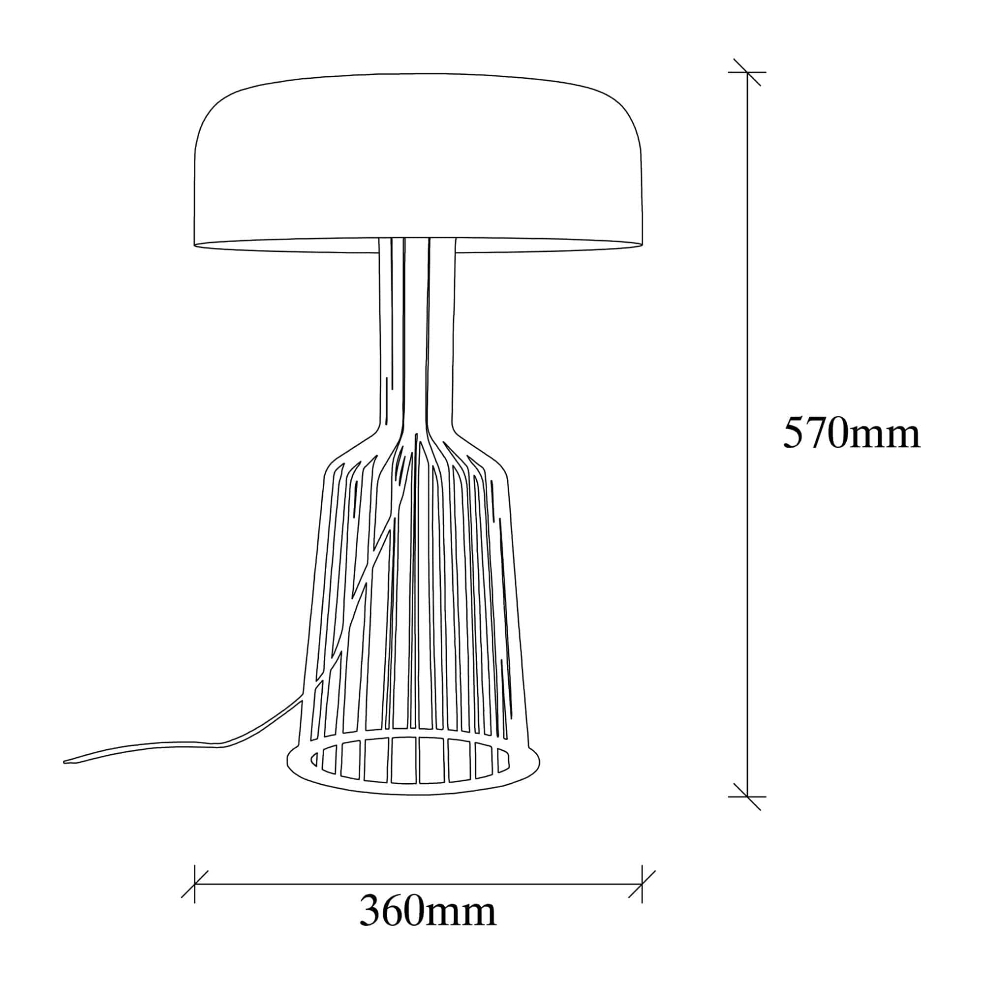 Asir Veioza Fellini MR-123 Negru / Auriu