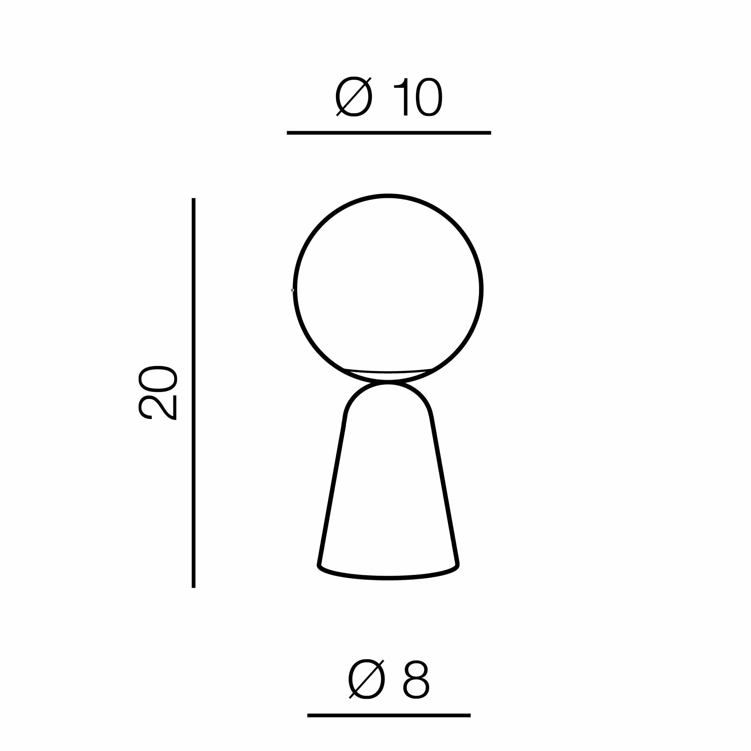 Veioza Newton B Gri inchis, AZ3463 (3)