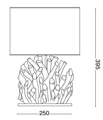 Veioza Snell TL1 Small Alb (2)